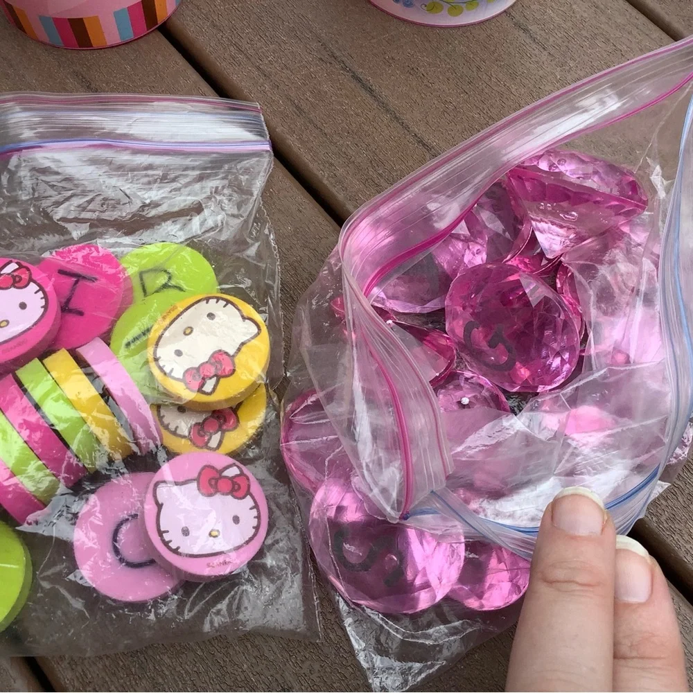 Character Counting and Letter Practice Set